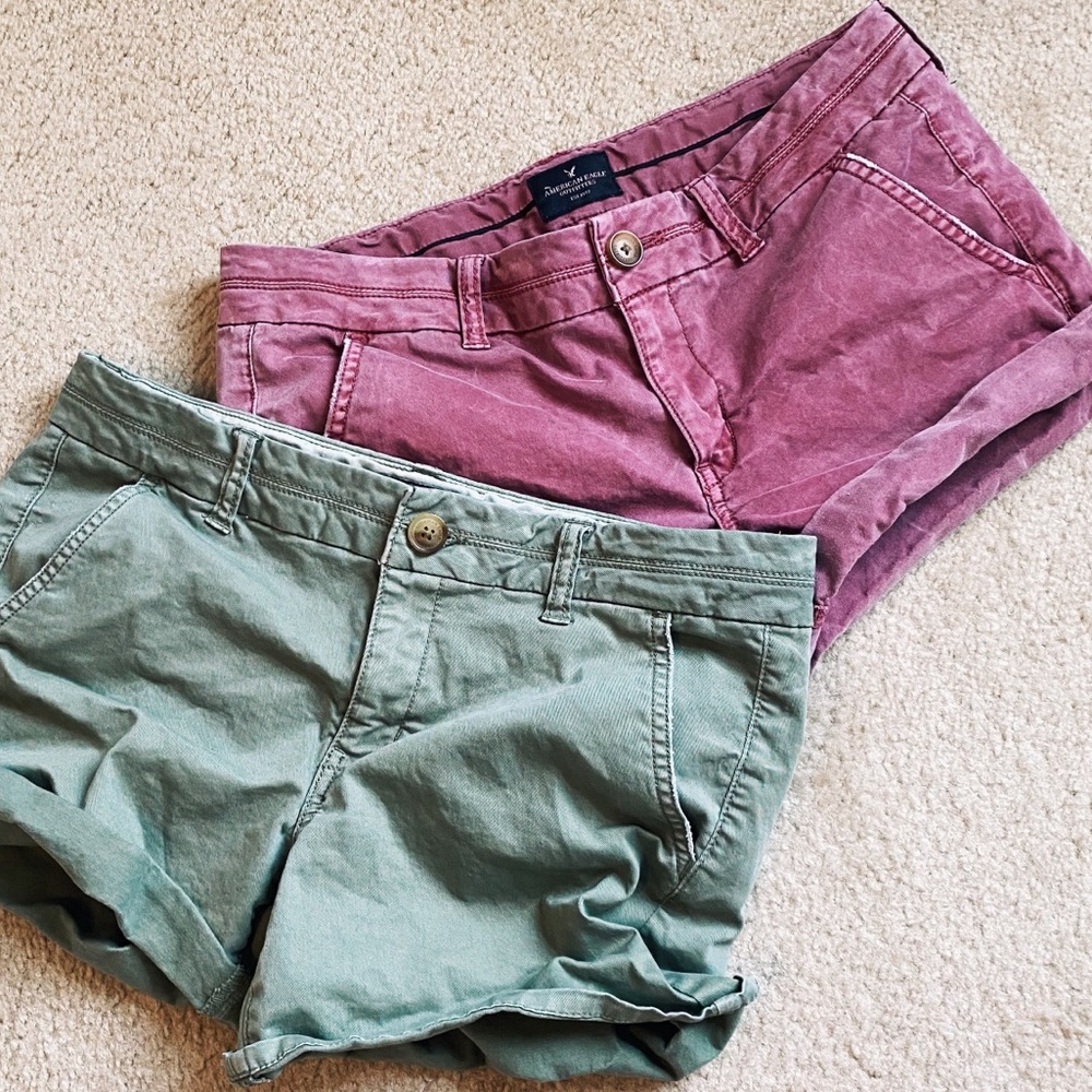 American Eagle jean shorts